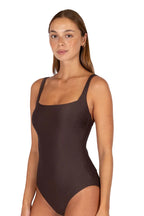 Baku Rococco Square Black Swimsuit