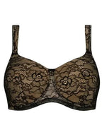 Capri Lingerie Sleepwear & Swimwear Launceston Tasmania Amoena Camilla Wire free Padded Black Bra