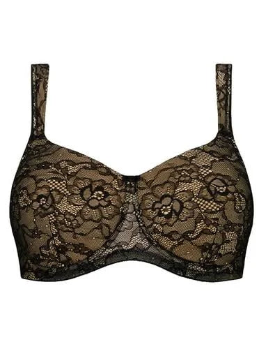 Capri Lingerie Sleepwear & Swimwear Launceston Tasmania Amoena Camilla Wire free Padded Black Bra