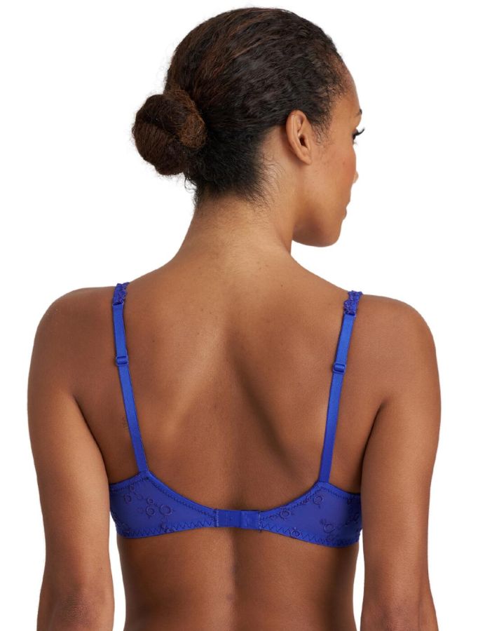 Capri Lingerie Sleepwear & Swimwear Launceston  Tasmania Marie Jo Electric Blue Nellie half padded plunge bra
