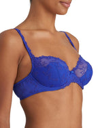 Capri Lingerie Sleepwear & Swimwear Launceston  Tasmania Marie Jo Electric Blue Nellie half padded plunge bra