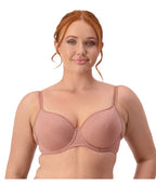 Capri Lingerie Sleepwear & Swimwear Launceston Tasmania Triumph Gorgeous Signature Sheer Almond / Black T-shirt Bra