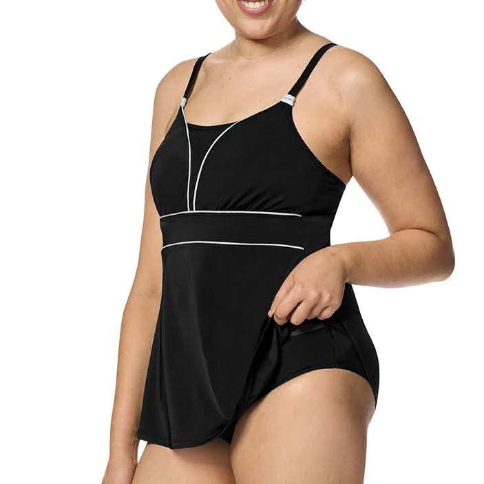 Capri Lingerie Sleepwear & Swimwear Launceston tasmania Amoena Ravello Swimdress D cup Swimsuit