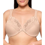 Capri lingerie, sleepwear & Swimwear Launceston Tasmania Glamorise Cotton Wonderwire 1241 Front Opening Bra