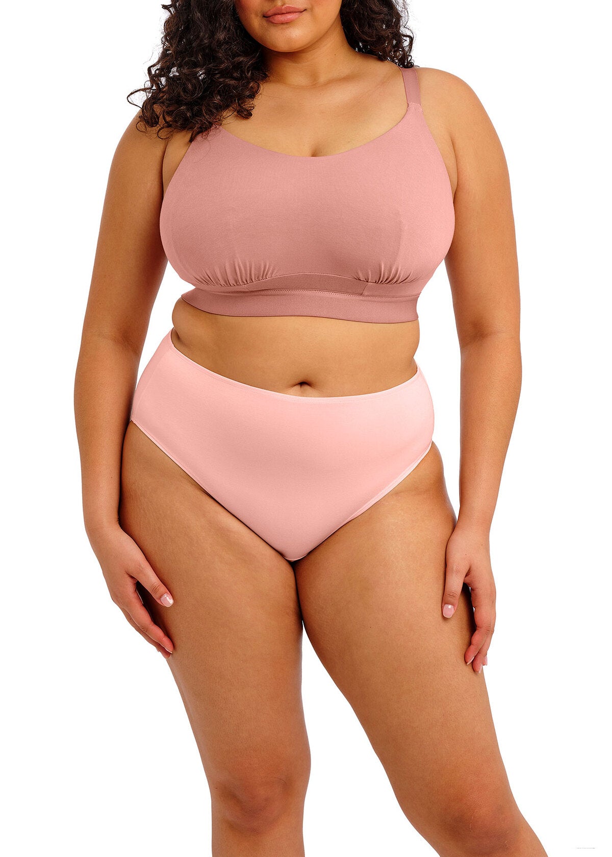 Capri Lingerie Sleepwear & Swimwear Launceston Tasmania Elomi Downtime Wire free Comfortable Supportive Curvy Bra