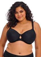 Capri Lingerie Sleepwear & Swim Launceston Tasmania Elomi Nerina Black Spacer Bra