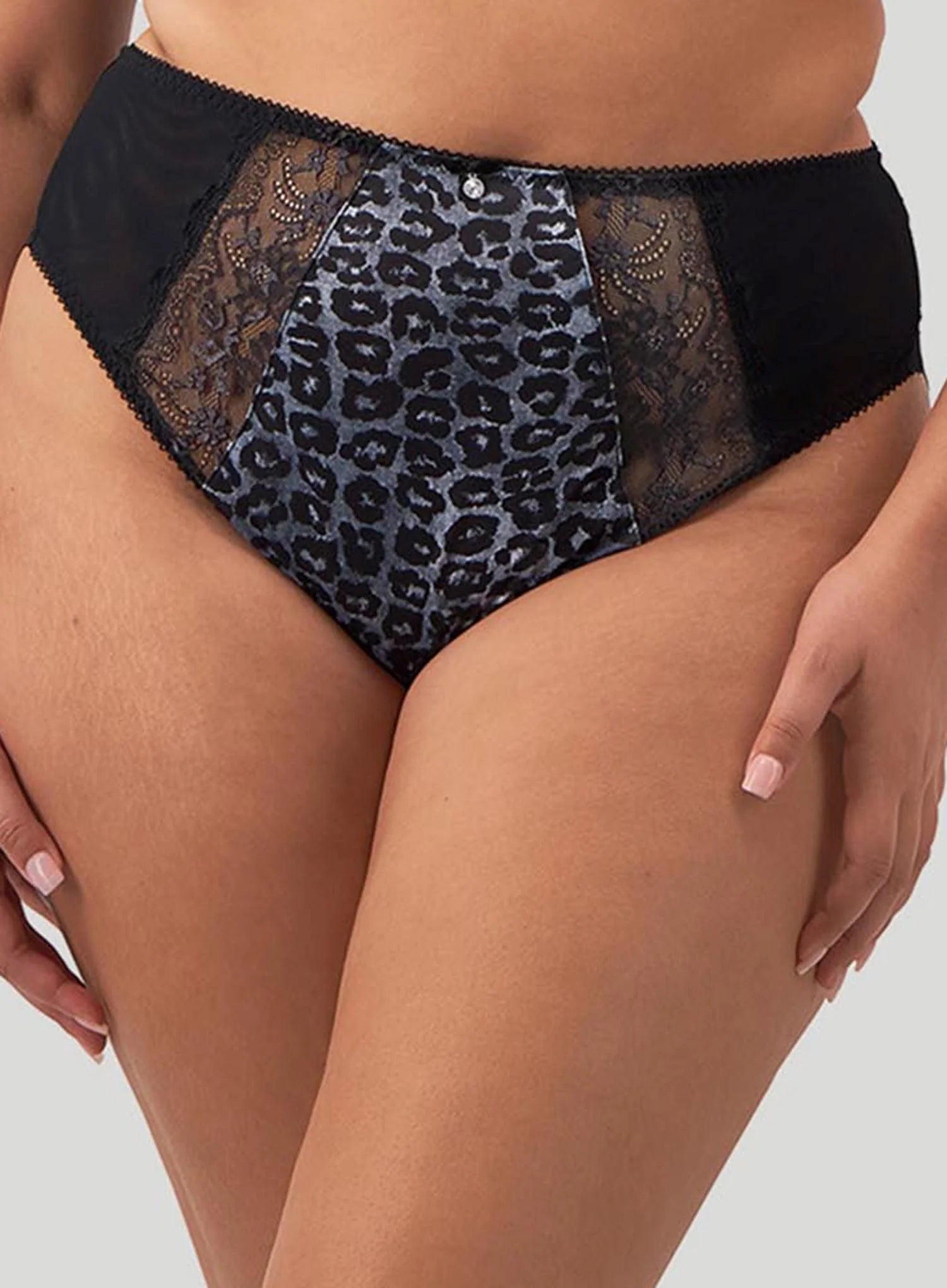 Capri Lingerie, Sleepwear & Swimwear Launceston Tasmania Elomi Morgan snow leopard print brief