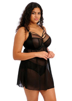 Elomi Sachi Black Babydoll