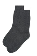 Levante Pina Crew Grey Wool Cashmere Socks