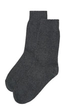Levante Pina Crew Grey Wool Cashmere Socks