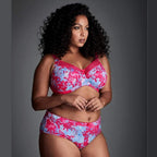 Goddess Kayla Pink bouquet Bra