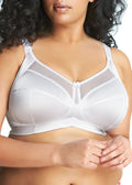Goddess Keira White Bra