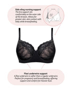 Capri Lingerie Sleepwear & Swimwear Launceston Tasmania Hot Milk Nursing Maternity Temptation Bra