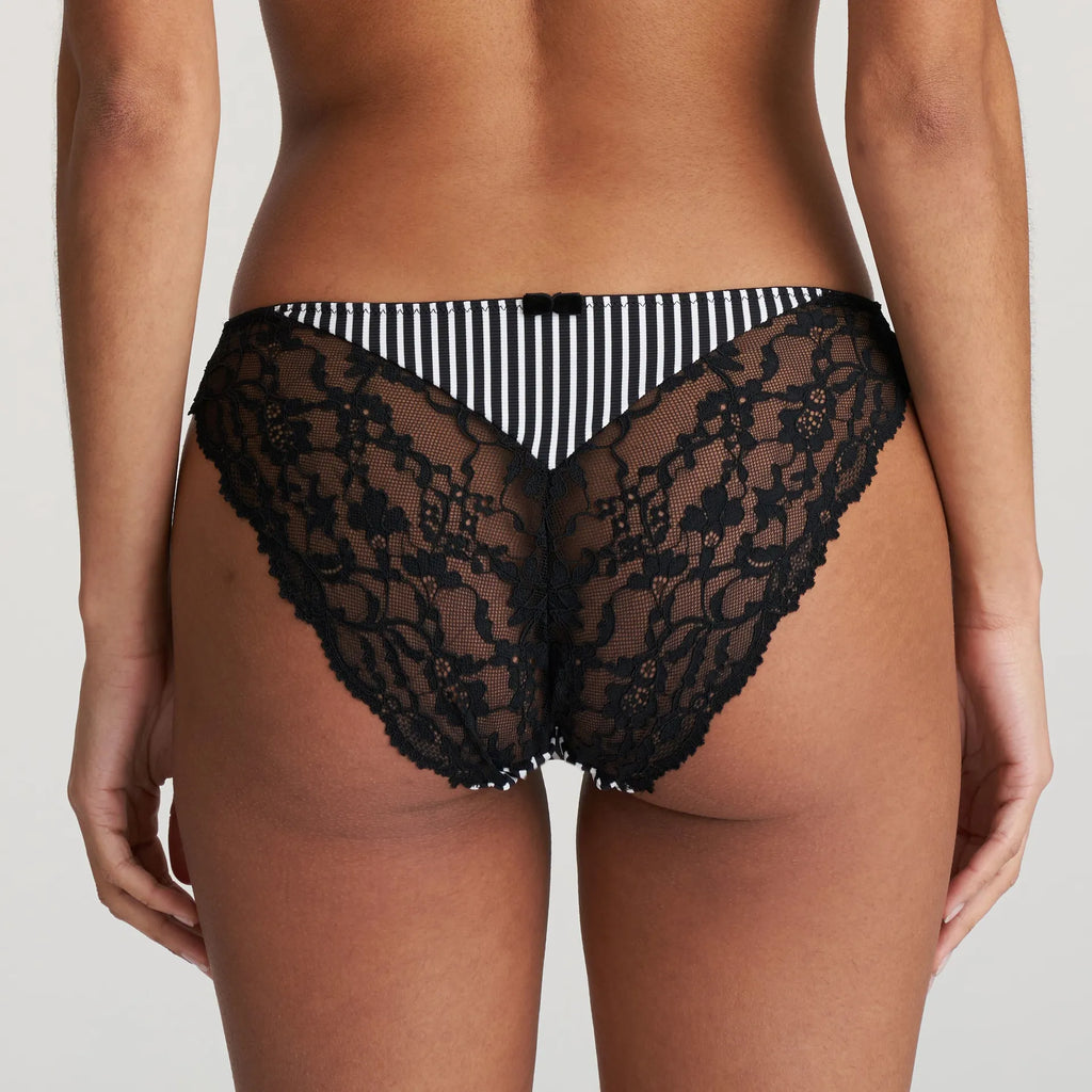 Marie Jo Sydny Tuxedo Black Brief