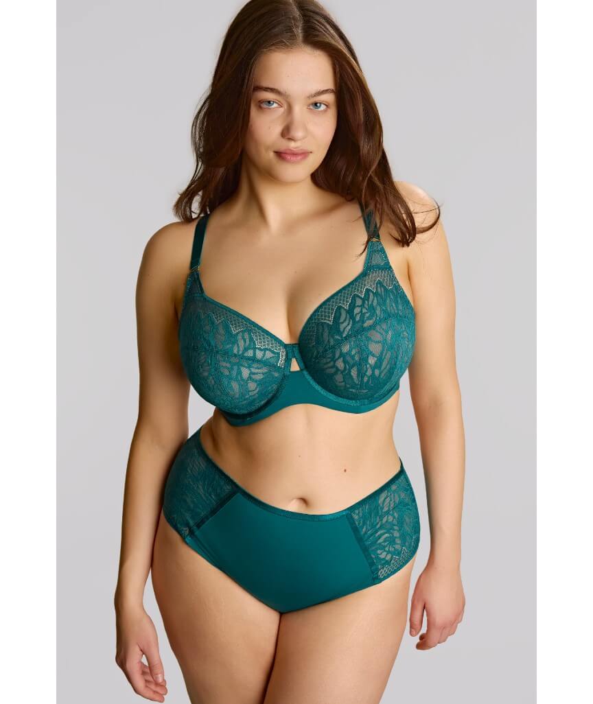 Capri Lingerie, Sleepwear & Swimwear Launceston, Tasmania Sculptresse Sophia Teal Brief 3