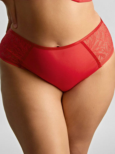 Capri Lingerie, Sleepwear & Swimwear Launceston, Tasmania Sculptresse Sophia Red Brief
