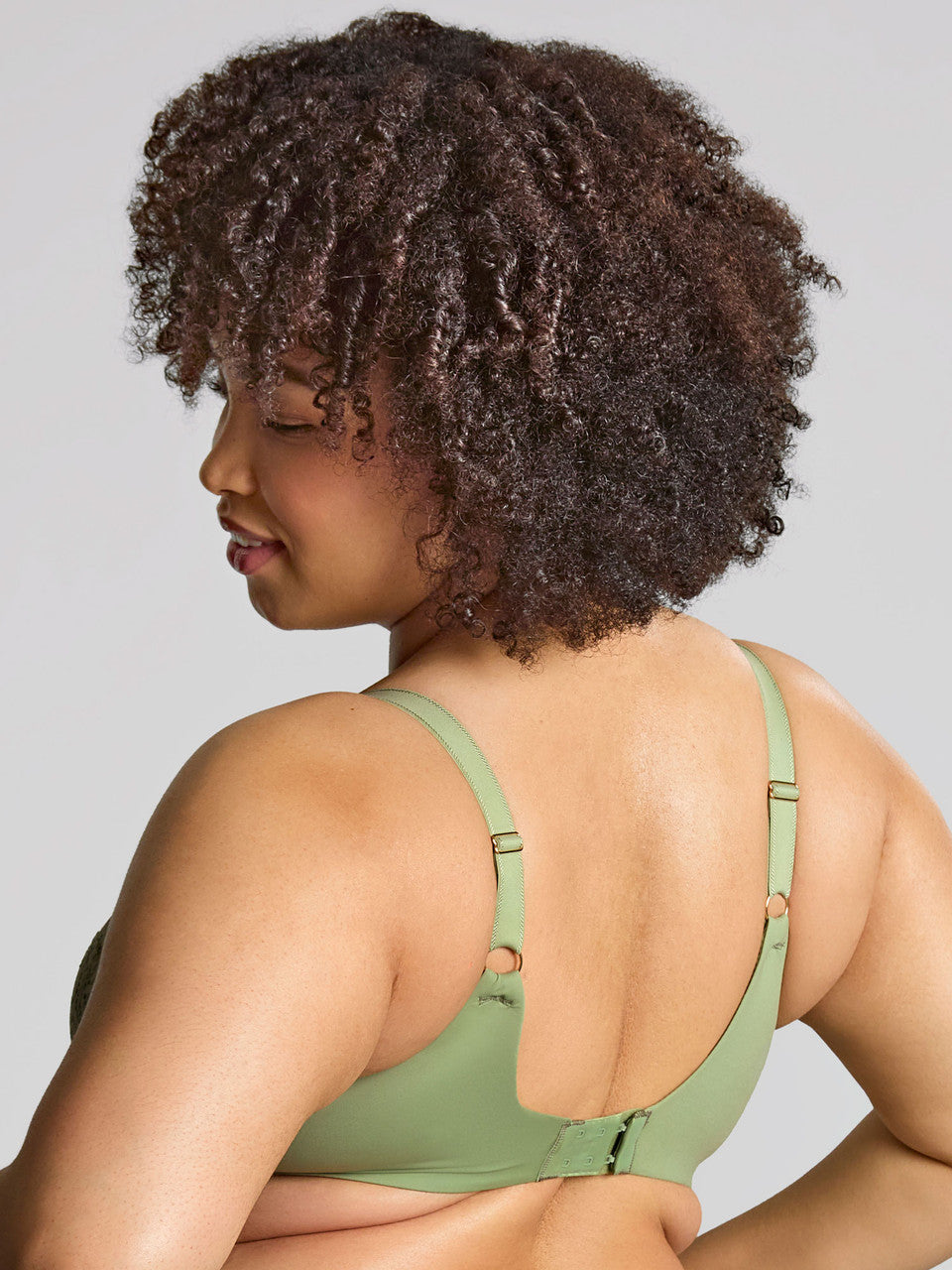 Capri Lingerie, Sleepwear & Swimwear Launceston, Tasmania Sculptresse Estel Sage Green Bra 2