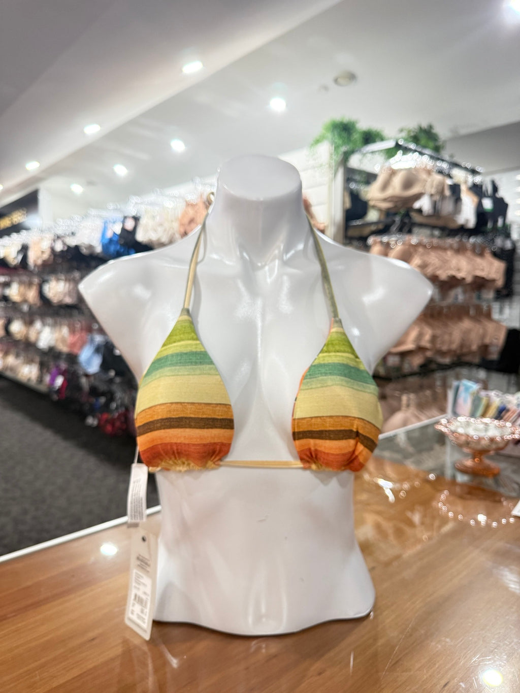 Monte & Lou Fernanda Reversible Bikini Top Swimsuit