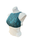 Baku Everglades Hi Neck Bikini Top Swimsuit