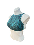 Baku Everglades Hi Neck Bikini Top Swimsuit