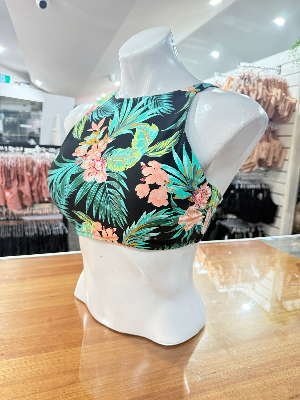 Baku Bermuda High Neck Bikini Top Swimsuit