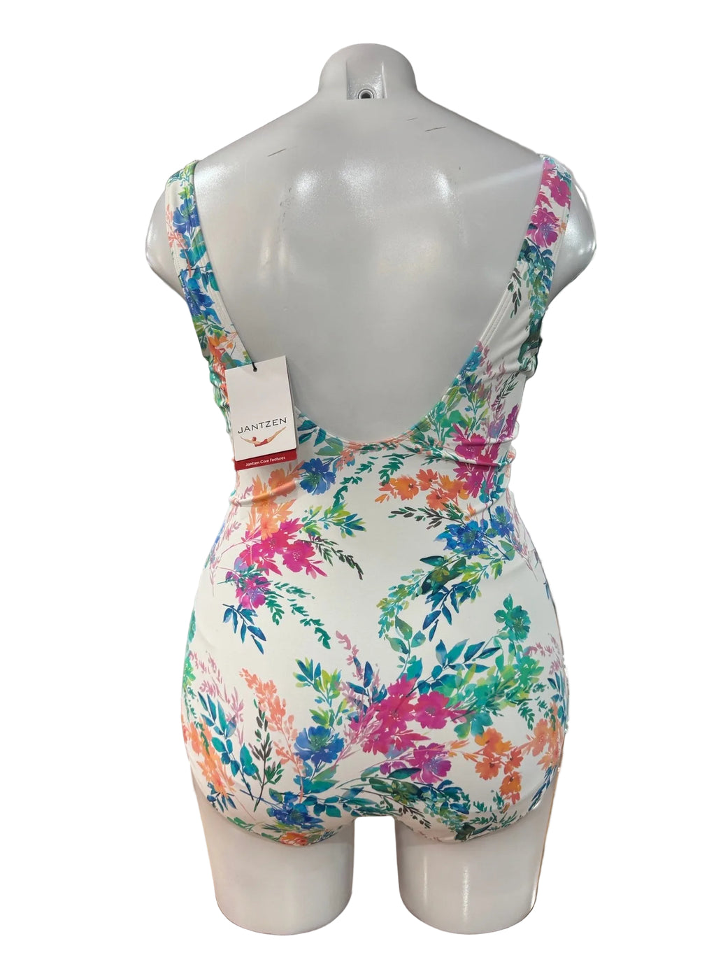 Capri Lingerie Sleepwear & Swimwear Launceston Tasmania Jantzen Fresia Multi Fit Mesh Frill Swimsuit