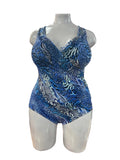 Capri lingerie Sleepwear & Swimwear Launceston Tasmania Jantzen Tigeress Mesh Frill Swimsuit