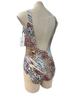 Capri Lingerie Sleepwear & Swimwear Launceston Tasmania Jantzen Tigeress Lattice Wirefree One-Piece
