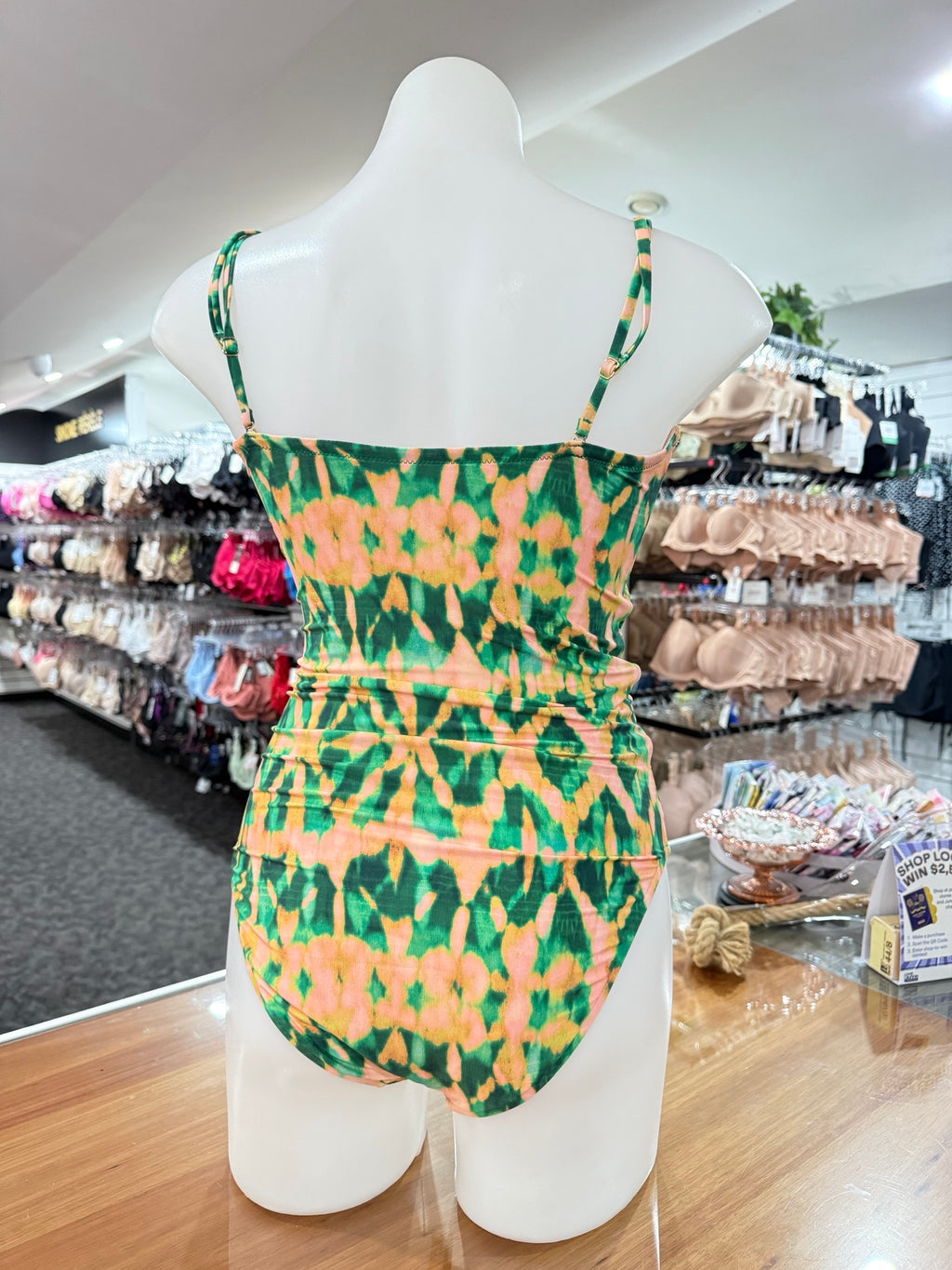 Monte & Lou Inara Bandeau Tie Swimsuit