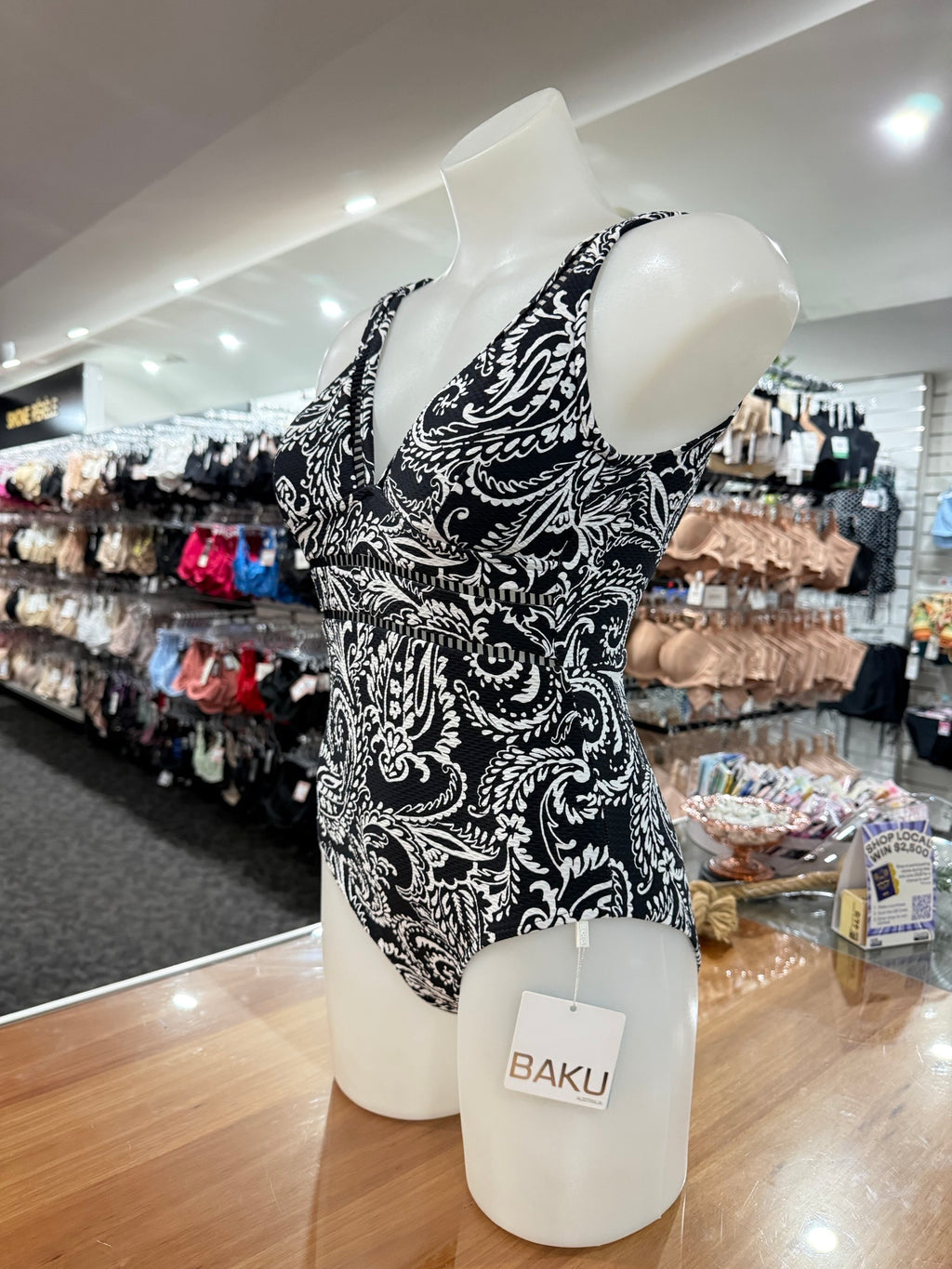 Baku Santa Cruz Longline Swimsuit