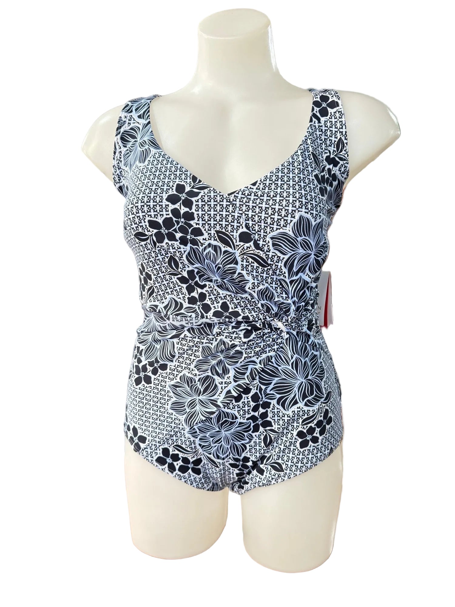 Capri lingerie Sleepwear & Swimwear Launceston Tasmania Jantzen Tunsley Gathered Twist Swimsuit