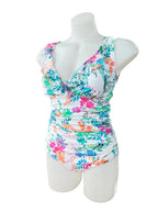 Capri Lingerie Sleepwear & Swimwear Launceston Tasmania Jantzen Fresia Multi Fit Mesh Frill Swimsuit