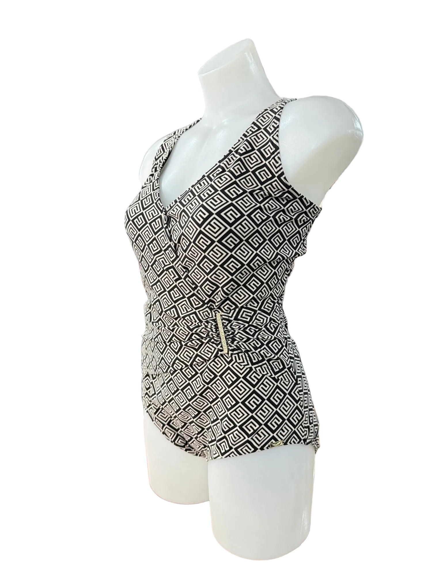 Jantzen Geneva Bar Surplice Swimsuit