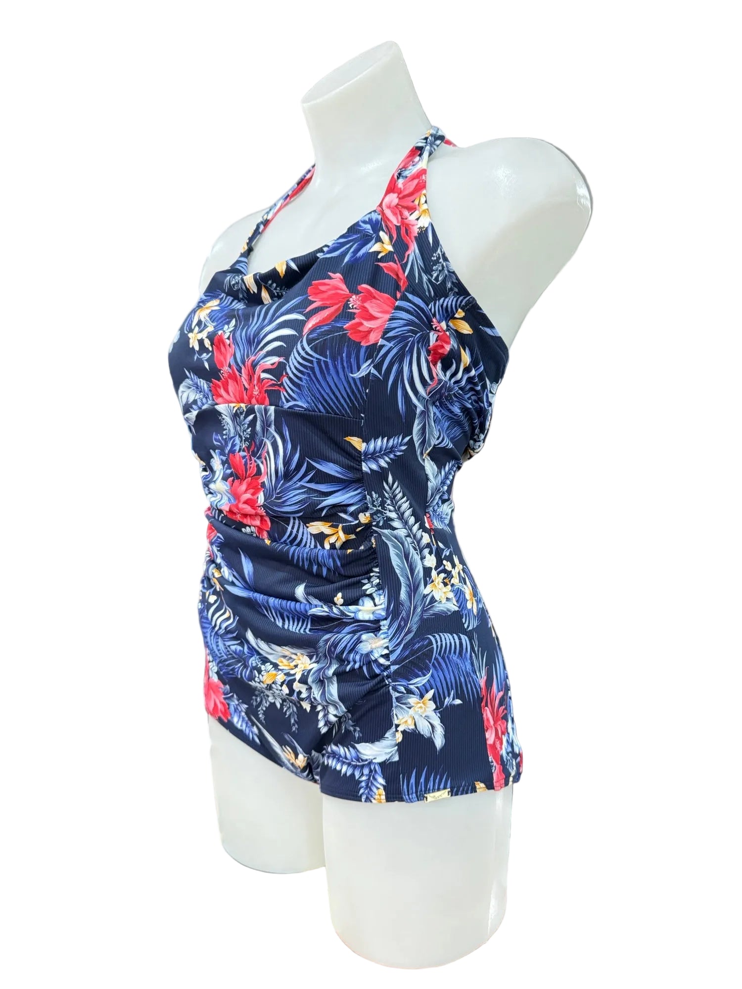 Capri Lingerie Sleepwear & Swimwear Launceston Tasmania Jantzen Travel Halter Boyleg Swimsuit
