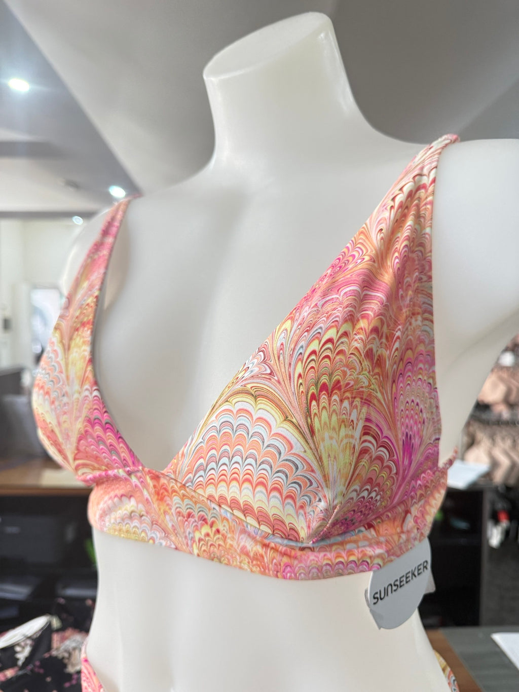 Sunseeker Mystic Wide Band Triangle Bralette Swim Top
