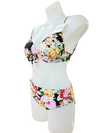 Sunseeker Wildrose Push Up Bikini Set with Swim Brief