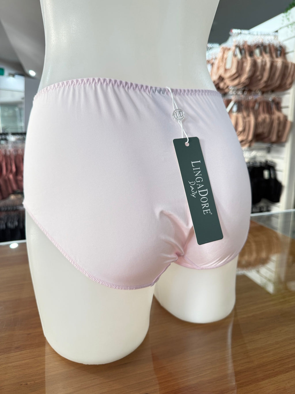 Lingadore Daily High Waist Barely Pink Brief
