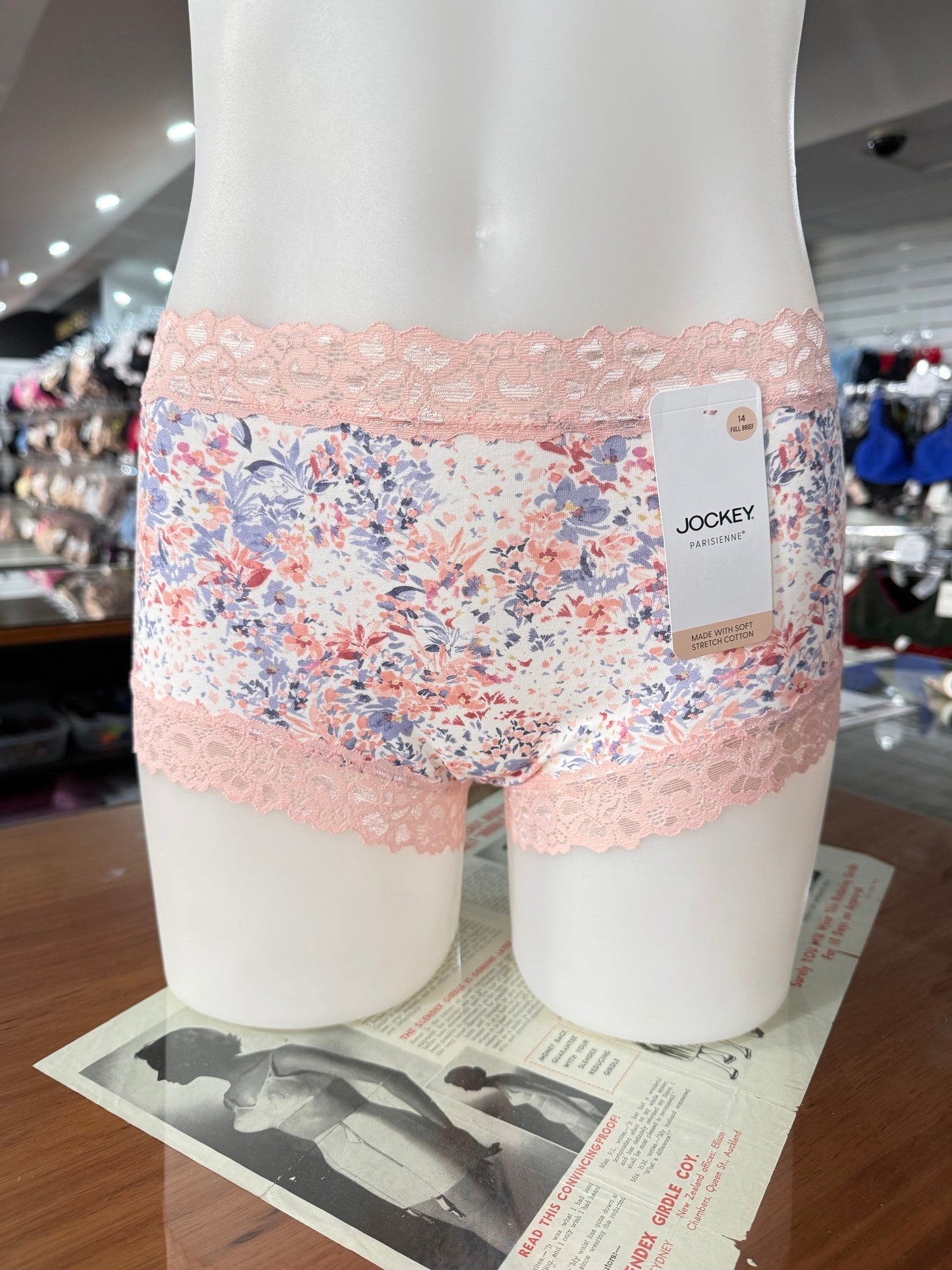Jockey Parisienne Cotton Full Brief