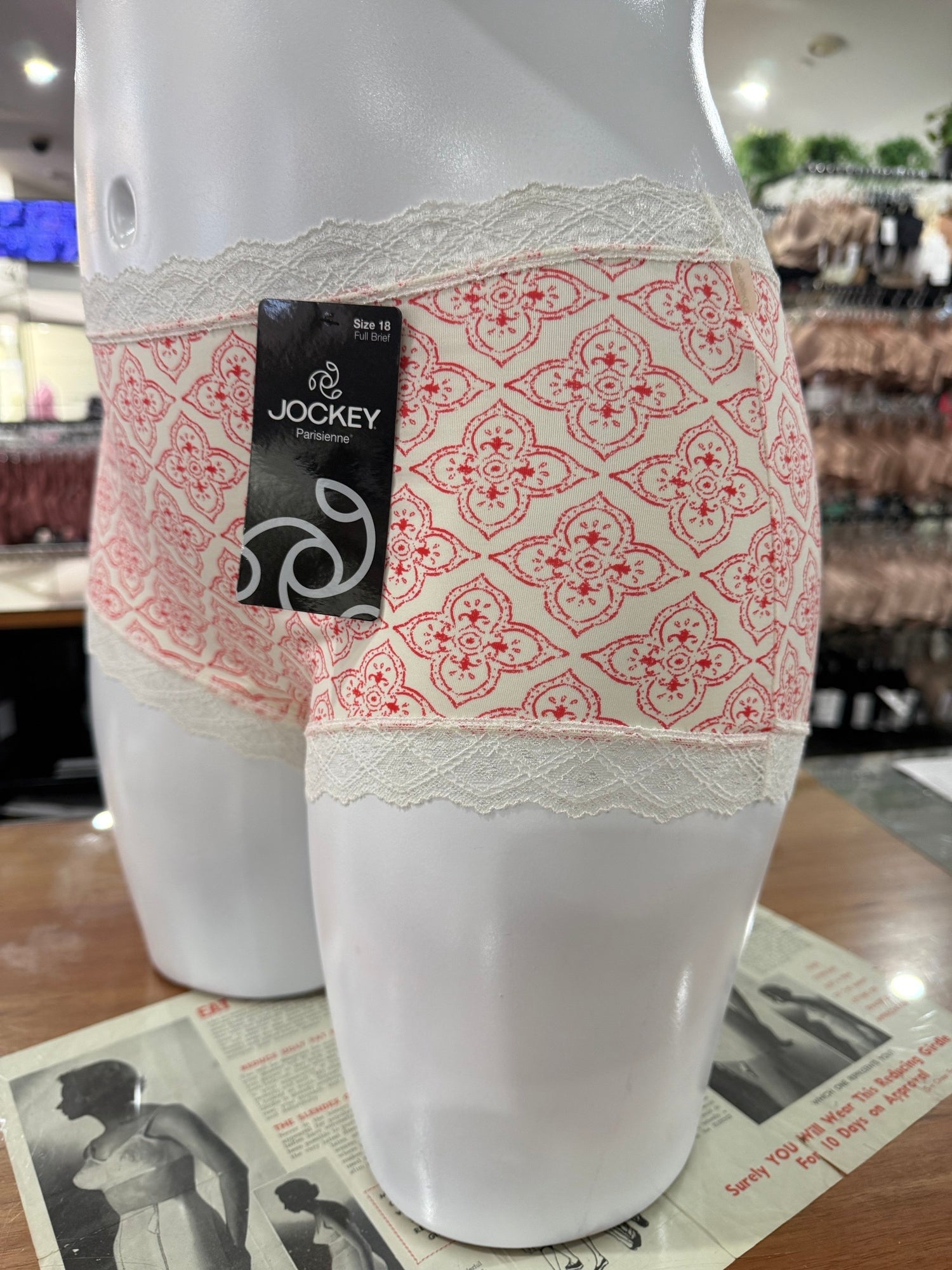 Jockey Parisienne Print Brief