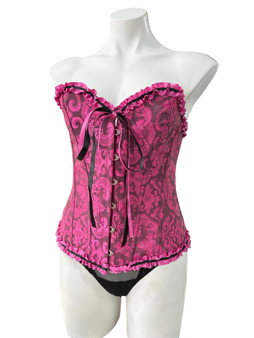 Capri Lingerie Sleepwear & Swimwear Launceston Tasmania Sophia Bustier Corset Pink