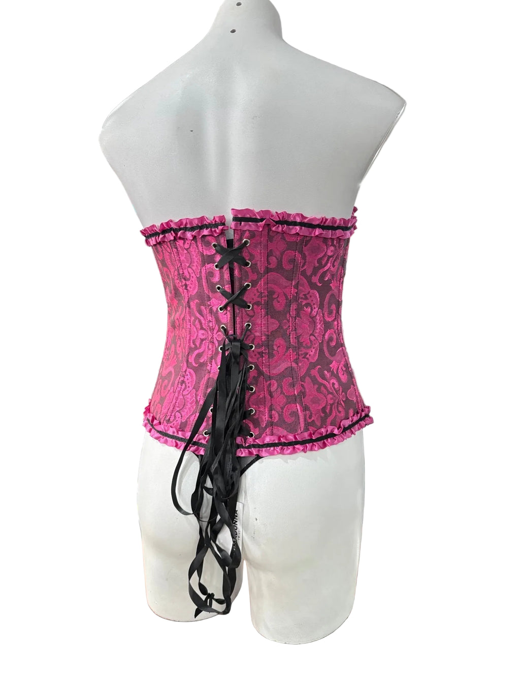 Capri Lingerie Sleepwear & Swimwear Launceston Tasmania Sophia Bustier Corset Pink
