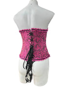 Capri Lingerie Sleepwear & Swimwear Launceston Tasmania Sophia Bustier Corset Pink