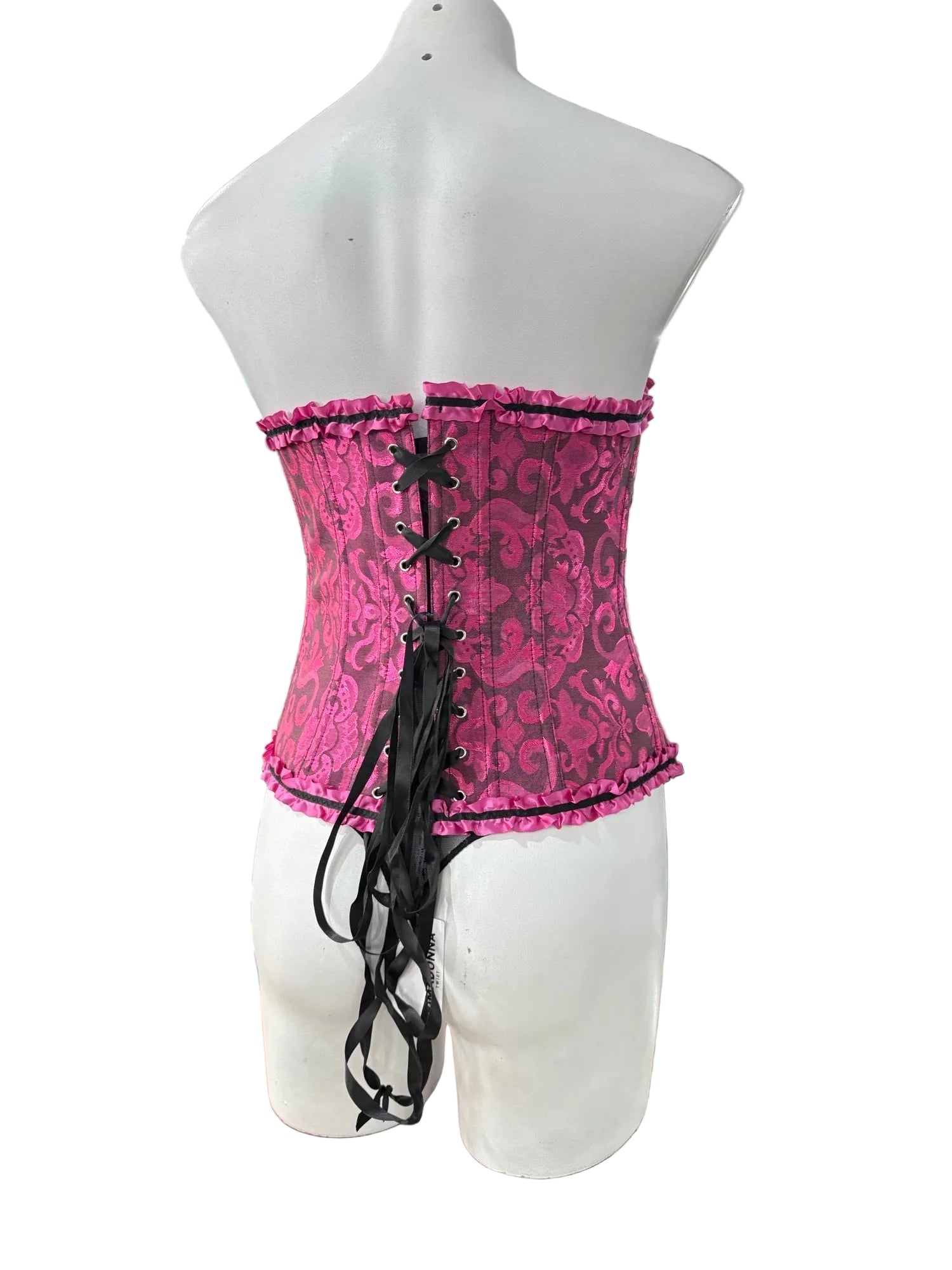 Capri Lingerie Sleepwear & Swimwear Launceston Tasmania Sophia Bustier Corset Pink