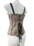 Capri Lingerie Sleepwear & Swimwear Launceston Tasmania Sophia Brocade Corset Bustier