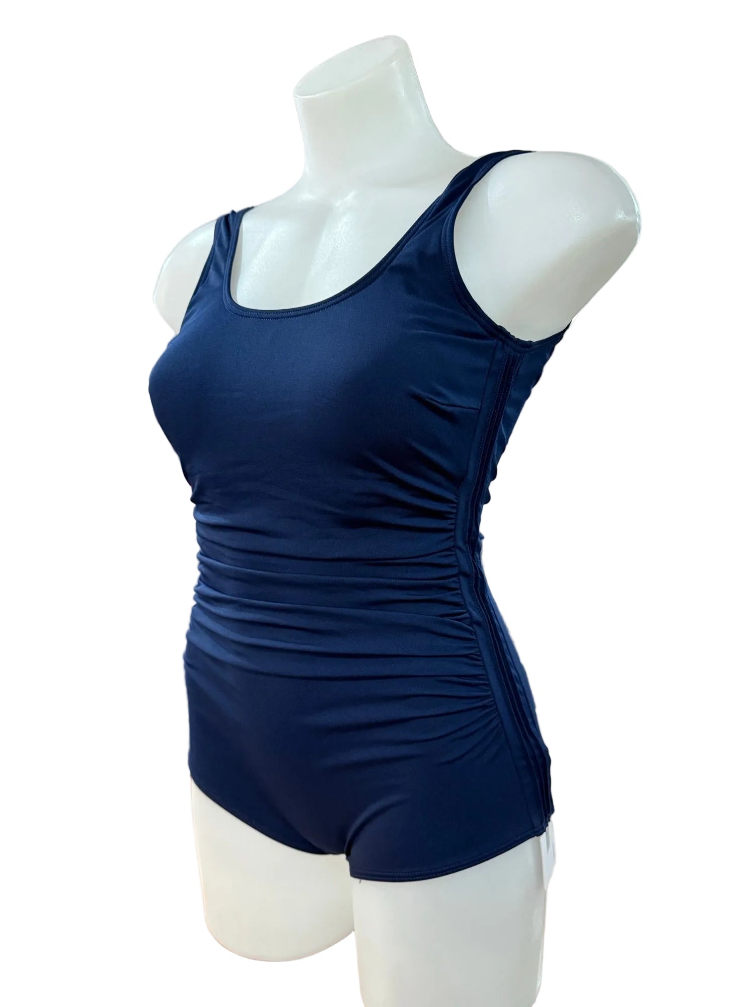 Poolproof Mastectomy  Pintuck Swimsuit