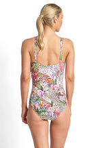 Capri lingerie Sleepwear & Swimwear Launceston Tasmania Jantzen Lilymaze Twist Front Wirefree One-Piece