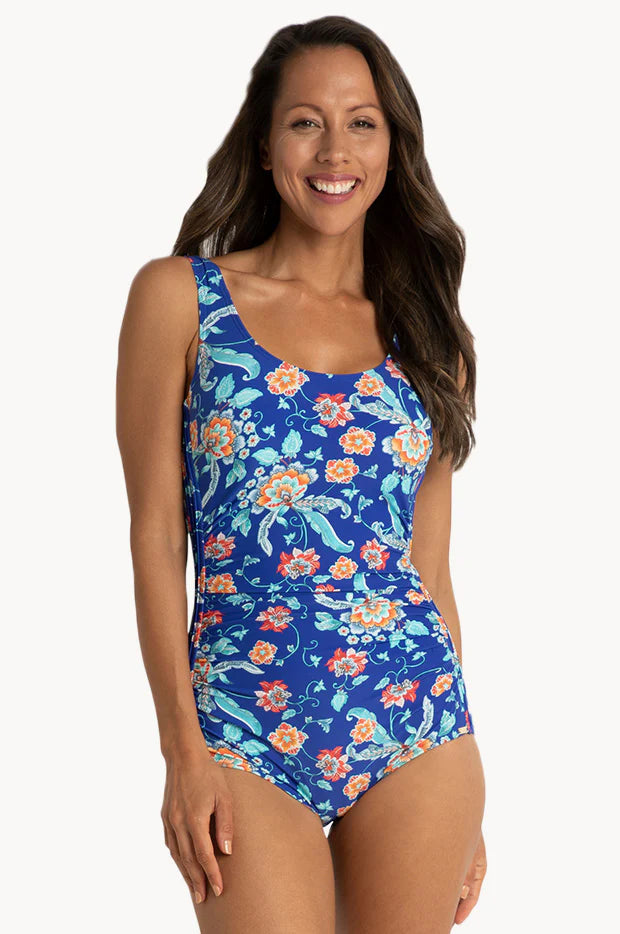 Capri Lingerie Sleepwear & Swimwear Launceston Tasmania Jantzen Gemini Pintuck Mastectomy Swimsuit