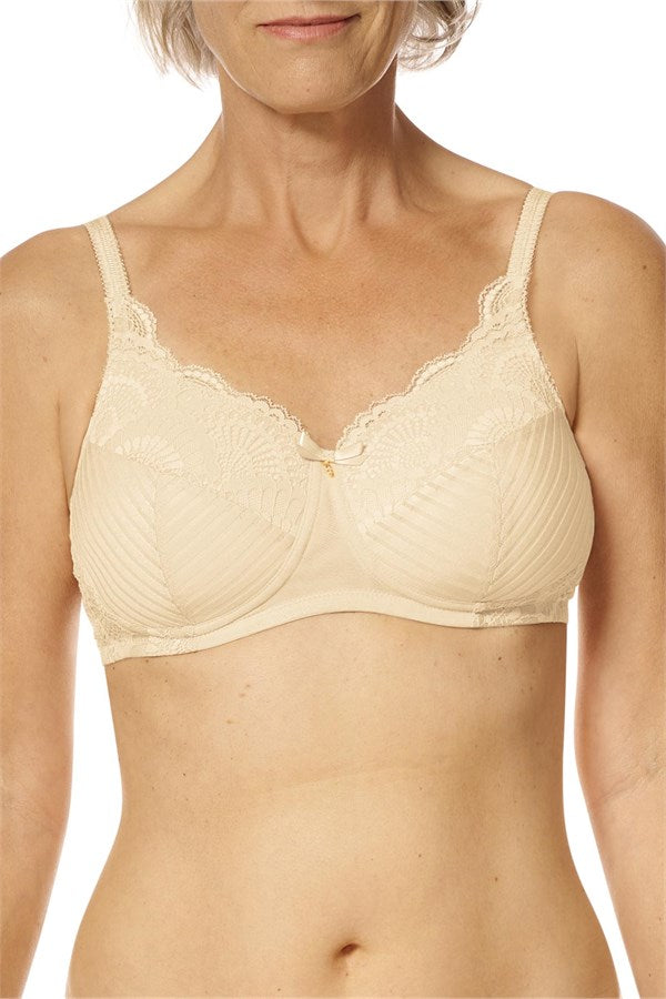 Amoena Karolina Contour wirefree padded Beige Bra