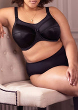 Load image into Gallery viewer, Goddess Keira Black Underwire Bra