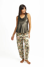 Capri Lingerie Sleepwear & Swimwear Launceston Tasmania Mono Silk Olive Camisole